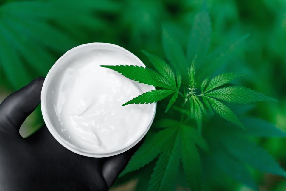 crème à base de cannabis